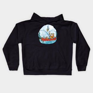 Happy Camper – Fished! Kids Hoodie